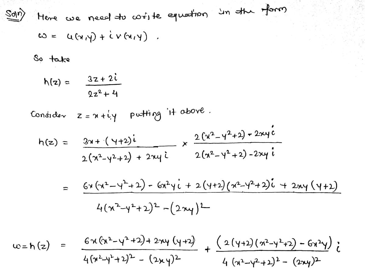 Advanced Math homework question answer, step 1, image 1